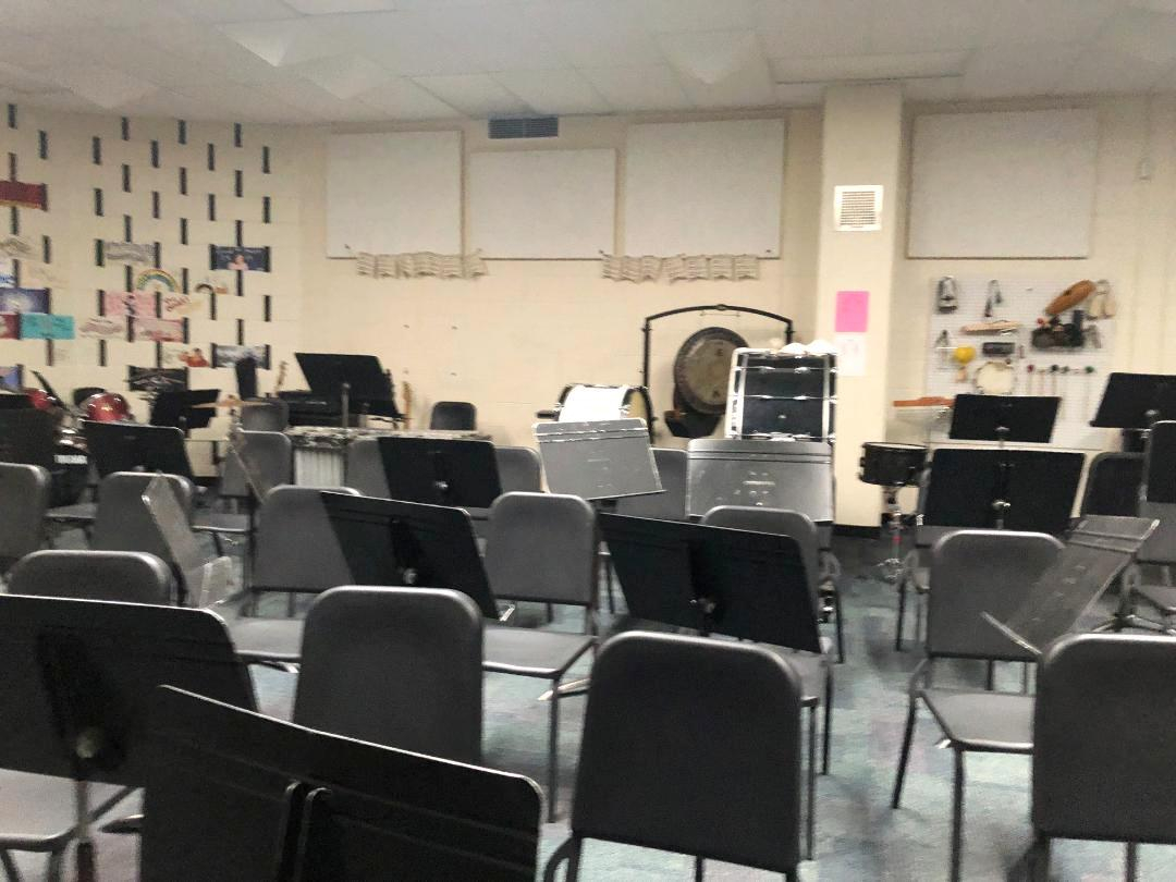 The band room